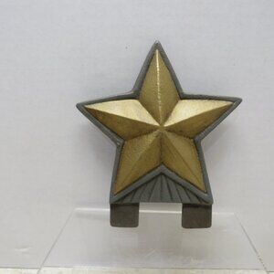 Midwest of Cannon Falls Door Knocker Topper w/Box Star Cast Iron.